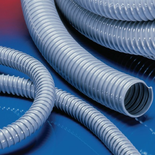 Absaug- und Förderschlauch AIRDUC® PVC 345 Innen-Ø 50-51 mm Außen-Ø 60,00 mm 5 mm Länge 10 m Rolle